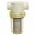 5733290 SMC White Cap Line Strainer with Clear Bowl