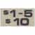 Hamilton Changer 1, 5, 10, 20 dollar Decals