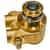 Fluid-O-Tech PA801 Brass Rotary Vane Pump, Clamp Mount