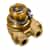 Fluid-O-Tech PA800A Clamp-Style Rotary Vane Pump with Bypass - 264 GPH, 1/2" Ports