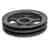 2BK80H Amec Cast Iron Pulley - 2 Grooves, 7.75 Inch OD