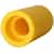 2" x 4" Yellow Pusher Wheel