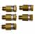 SW-504A Pack of 5 HP Brass Swivels