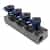 dema 4 station manifold valve with spade coil