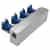 dema 4 station manifold valve with spade coil