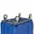 R and B Wire Products 412SOB 12 Bushel Red Bumper Truck All Swivel Casters