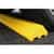 Ideal Shield 6' Yellow Parking Block for Asphalt