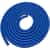 50' coil of 1.5" diameter Blue and Black Dura-Slide Vacuum Hose