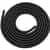 50' coil of 1.5" diameter Black Dura-Slide Vacuum Hose