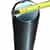 50' coil of 1.5" diameter Black Dura-Slide Vacuum Hose