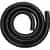 15' coil of 2" diameter Black Dura-Slide Vacuum Hose
