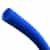 15' coil of 1.5" diameter Blue Dura-Slide Vacuum Hose