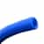 50' coil of 1.5" diameter Blue Dura-Slide Vacuum Hose