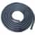 50' coil of 1.5" diameter Gray Dura-Slide Vacuum Hose