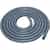 50' coil of 2" diameter Gray Dura-Slide Vacuum Hose