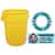 TO-BL Standard Artwork Yellow Towel Bin