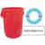 TR-RE-C Custom Red Trash Can