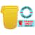 TR-YE Standard Artwork Yellow Trash Can