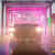 Car Wash Lights 8' Magenta LED on arch in tunnel car wash