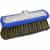aluminum foam brush with a blue rubber bumper and synthetic bristles that look like hogs hair