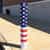 Post Guard bollardSOX with American Flag Print - 7" x 52"