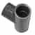 Spears 1/2" PVC Schedule 80 Threaded Tee - 805-005