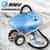 portable industrial vacuum installed on a wheelbarrow