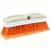 orange brush with cream foam block