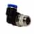 PDQ Push-In Brass Elbow 24336-PB - 1/4in. T x 1/4in. NPT