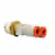 PDQ Push Tube Y Fitting, 1/4" Tube x 1/4" NPT - 03320048