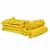 yellow microfiber car wash towel