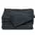 black 14" car wash towel bale