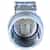 steel vacuum hose adapter with inlet valve