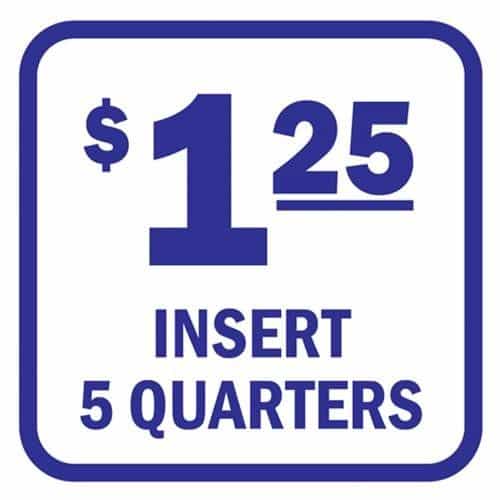15073 Insert 5 Quarters Blue and White Decal