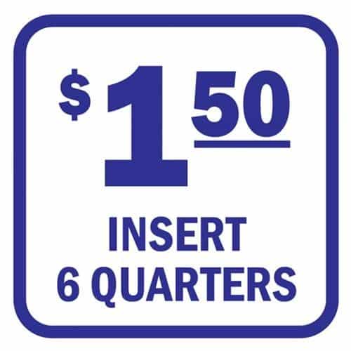 15075 Insert 6 Quarters Blue and White Decal