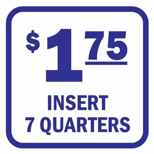 15077 Insert 7 Quarters Blue and White Decal