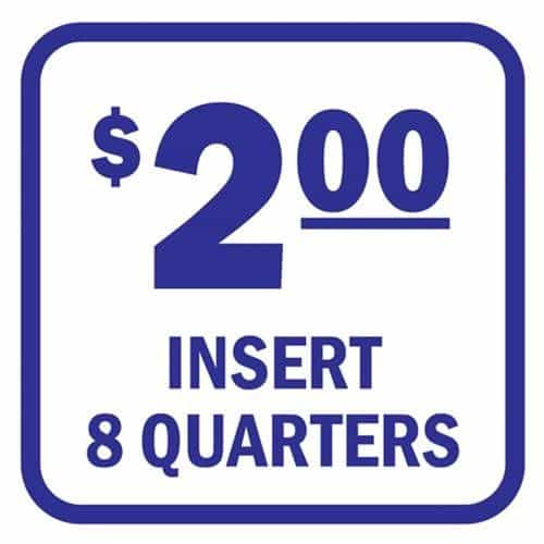 15079 Insert 8 Quarters Blue and White Decal