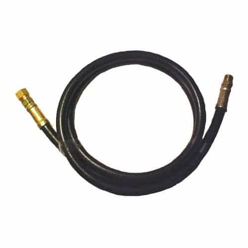 HA014WBK0101 Black Wirebraid Hose with 1/4" Ends