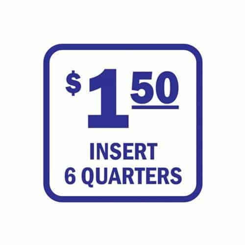 15148 Insert 6 Quarters Blue and White Decal