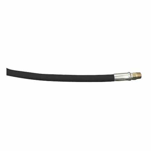HA206WBK1414 Black Wirebraid Hose with 3/8" Pipe Ends
