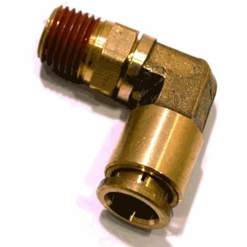 20083 Brass Swivel Male Elbow Fitting