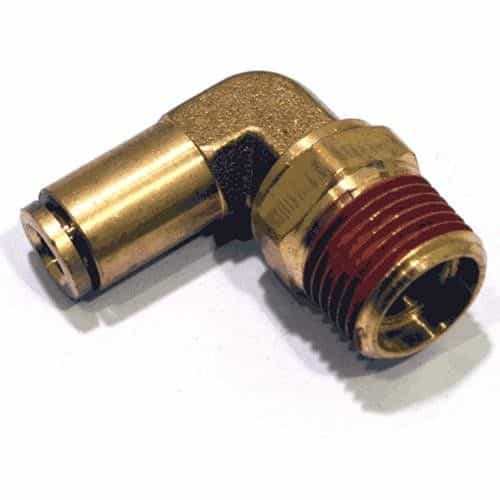 20-086 Push-In Male 90 Degree Swivel Fitting - 1/4 Inch X 3/8 Inch