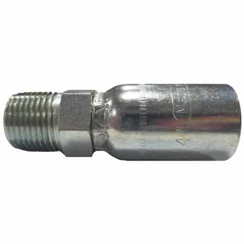 Male Pipe Rigid Crimp Fitting