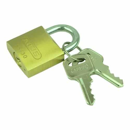 Abus 1 1/4" Brass Padlock - LOA5530