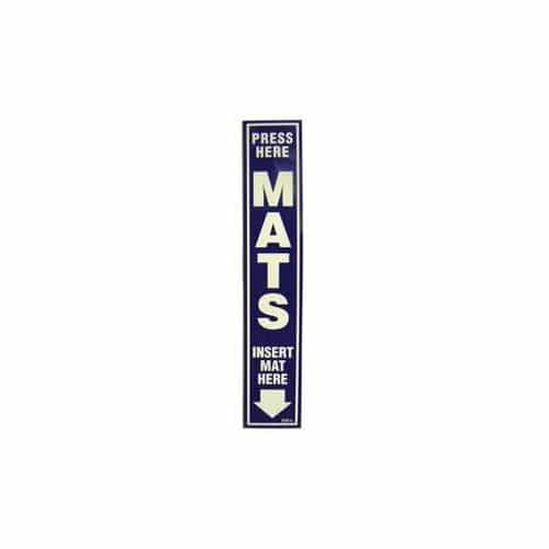 Hamel RD-57 Mat Clamp Decal - Blue