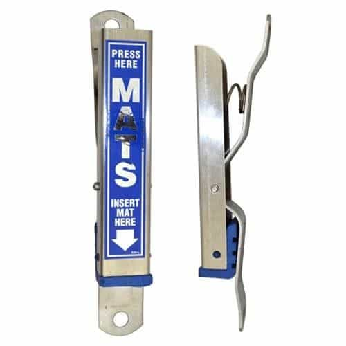 825SD-BLUE Hamel Blue Bumper Mat Clamp