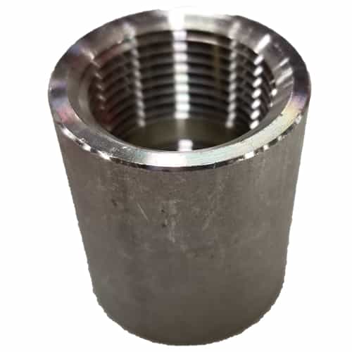 304 Stainless Steel Coupling, 3/4"