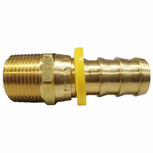30-390 Push Barb Swivel - 3/4" Hose I.D. X 3/4" Male NPTF