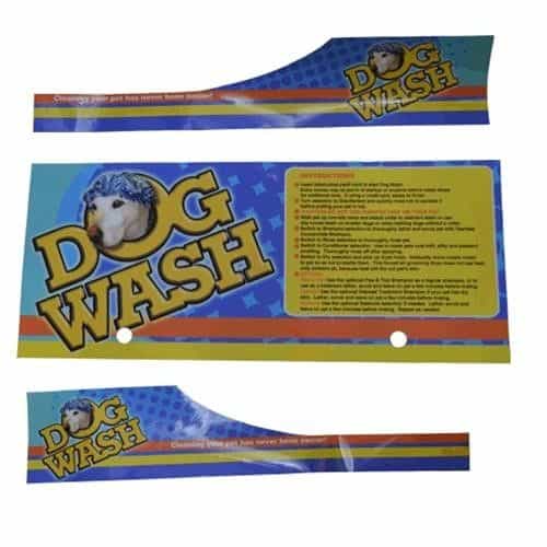 PTW127 Kleen-Rite Dog Wash Decals