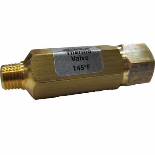 7140 CAT Pumps Brass 1/4 Thermo Valve